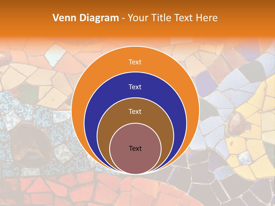 Design Ceramic Gaudi PowerPoint Template