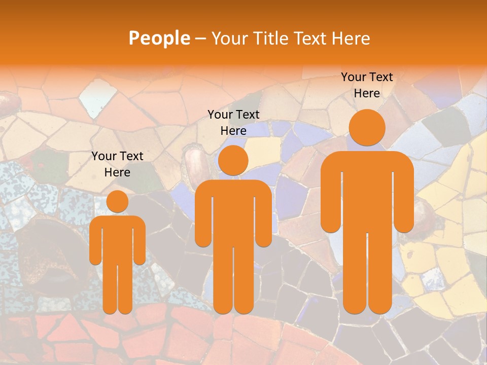 Design Ceramic Gaudi PowerPoint Template