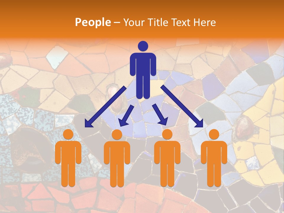 Design Ceramic Gaudi PowerPoint Template