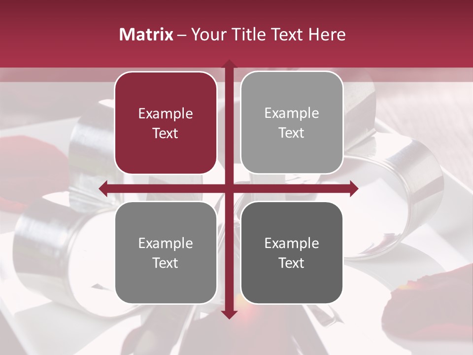 Holiday Tableware Symbol PowerPoint Template