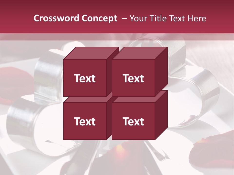 Holiday Tableware Symbol PowerPoint Template
