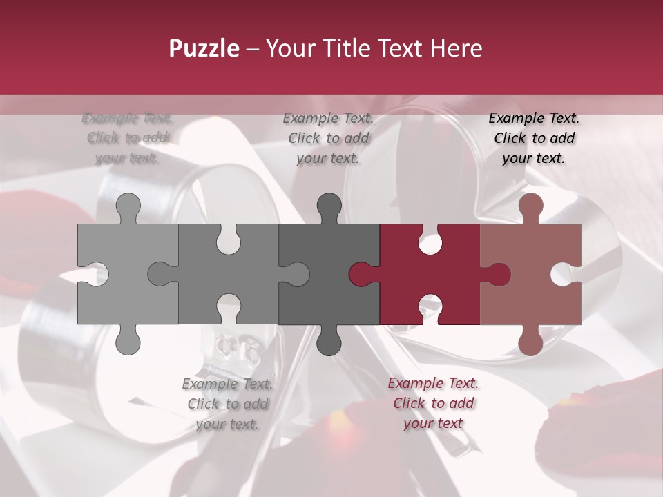 Holiday Tableware Symbol PowerPoint Template