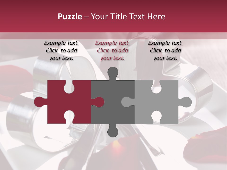 Holiday Tableware Symbol PowerPoint Template