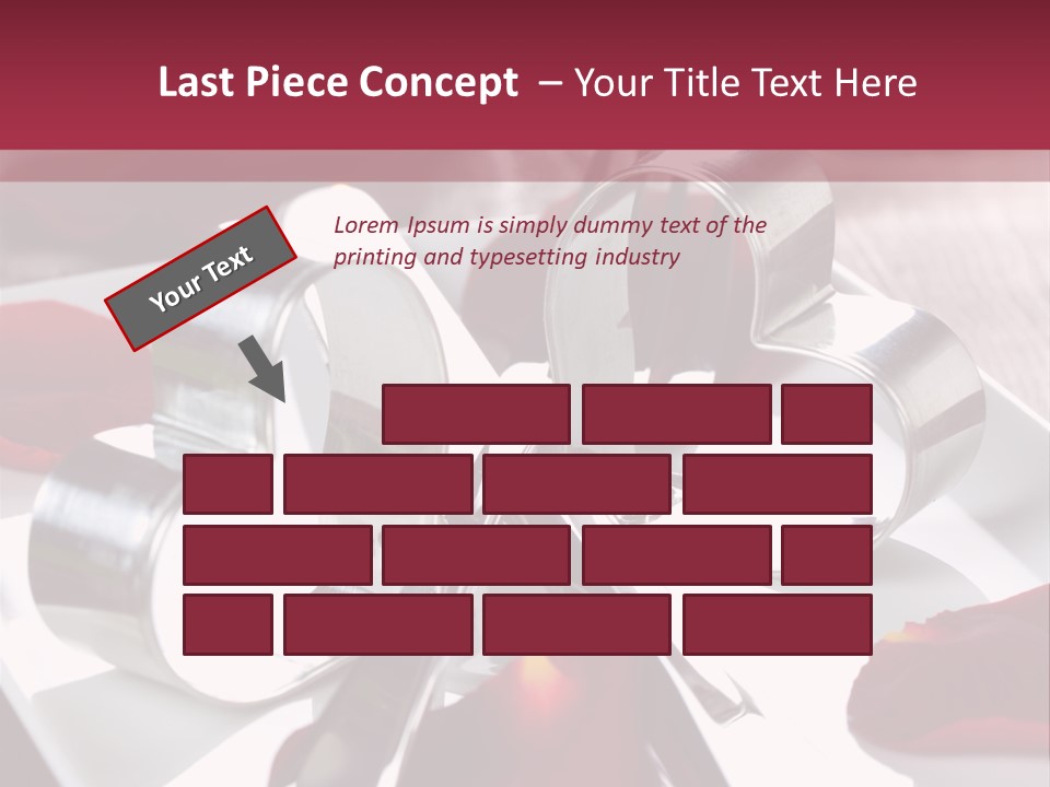 Holiday Tableware Symbol PowerPoint Template