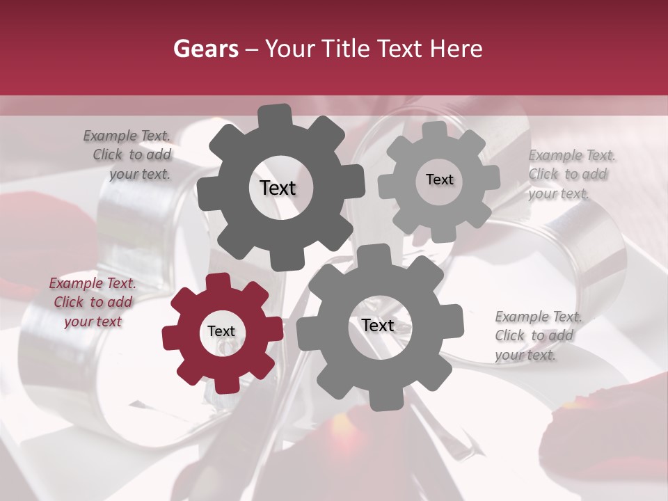 Holiday Tableware Symbol PowerPoint Template