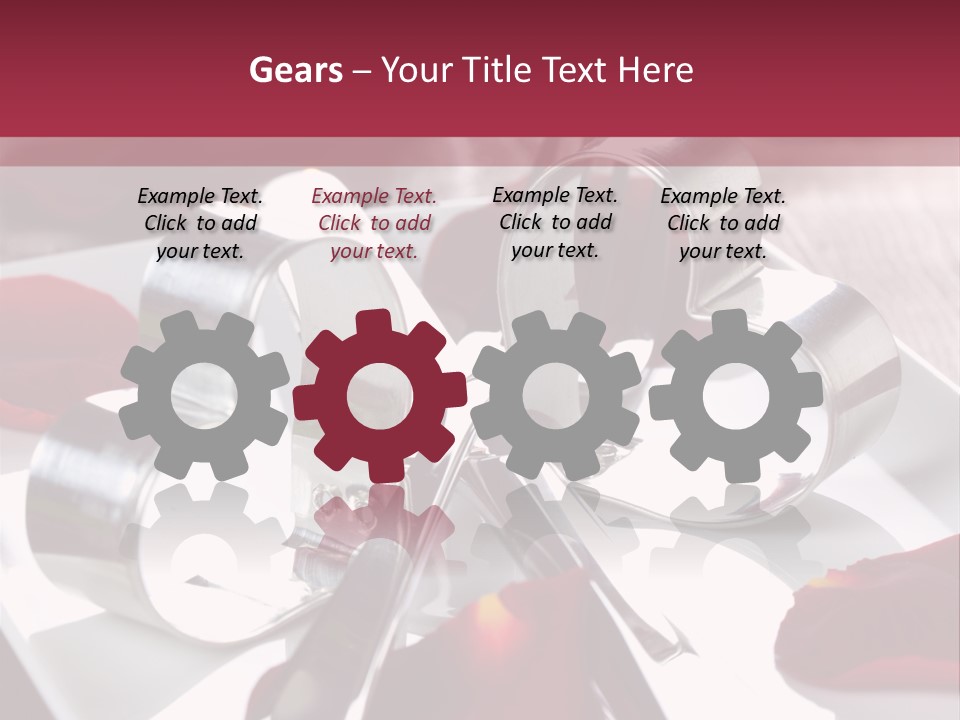 Holiday Tableware Symbol PowerPoint Template