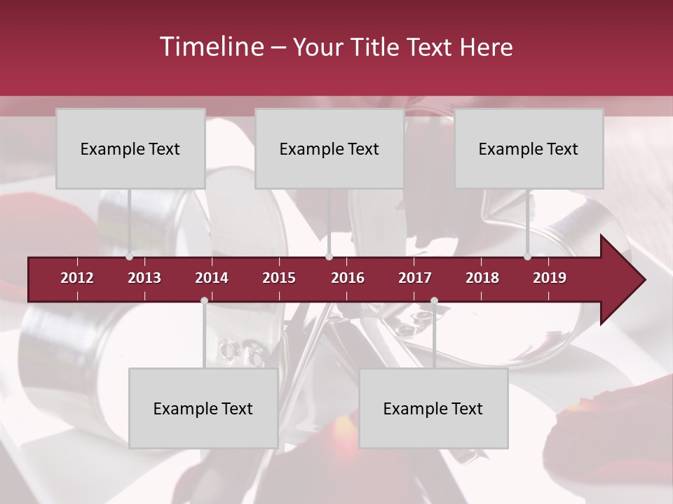 Holiday Tableware Symbol PowerPoint Template