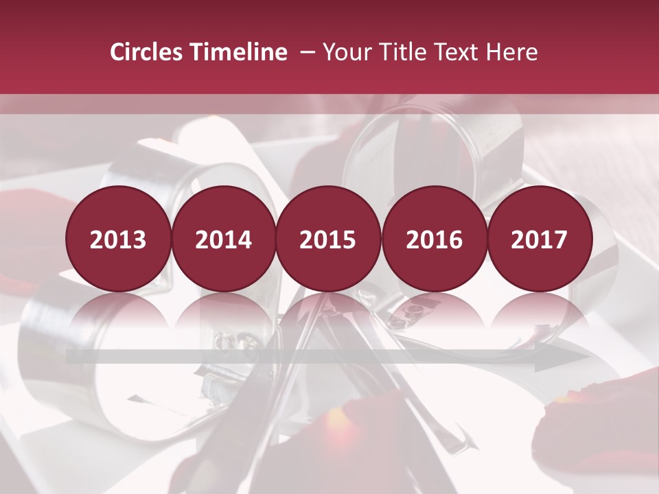 Holiday Tableware Symbol PowerPoint Template