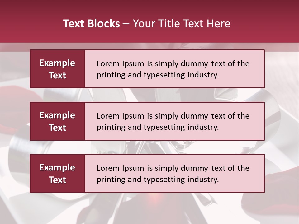 Holiday Tableware Symbol PowerPoint Template