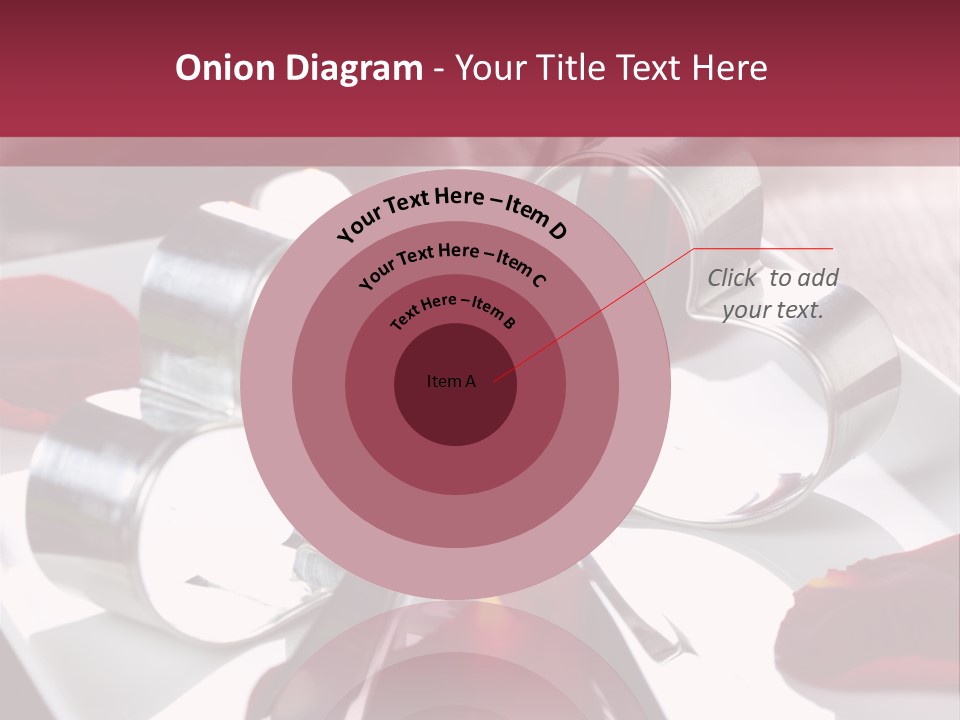 Holiday Tableware Symbol PowerPoint Template