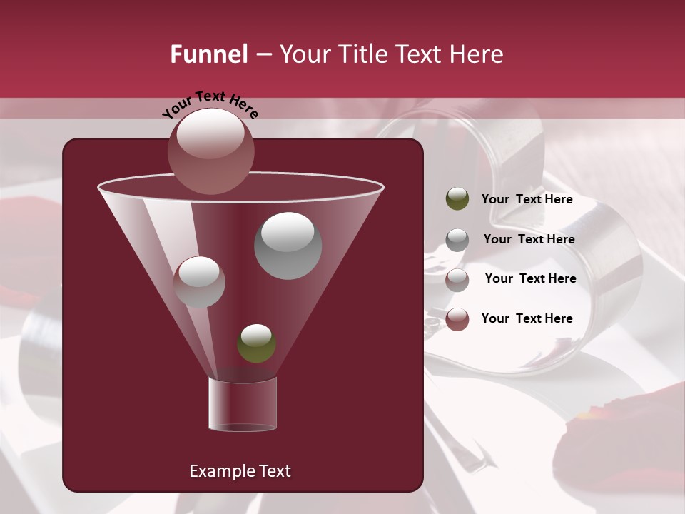 Holiday Tableware Symbol PowerPoint Template