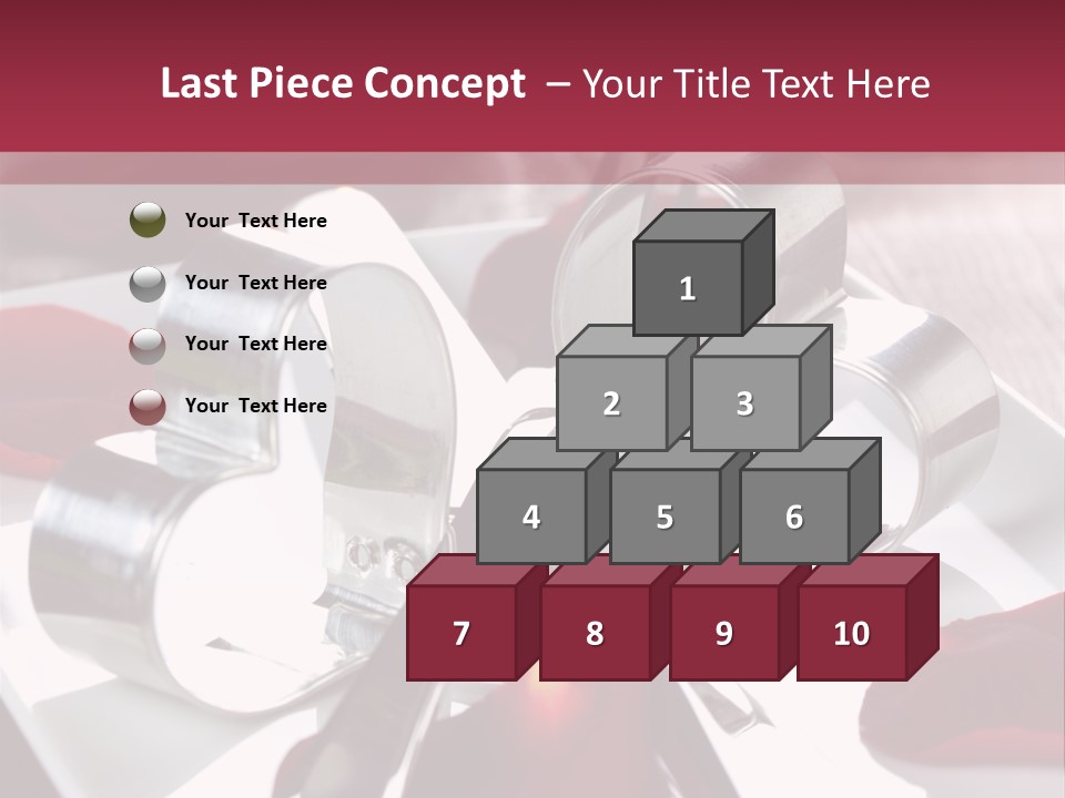 Holiday Tableware Symbol PowerPoint Template
