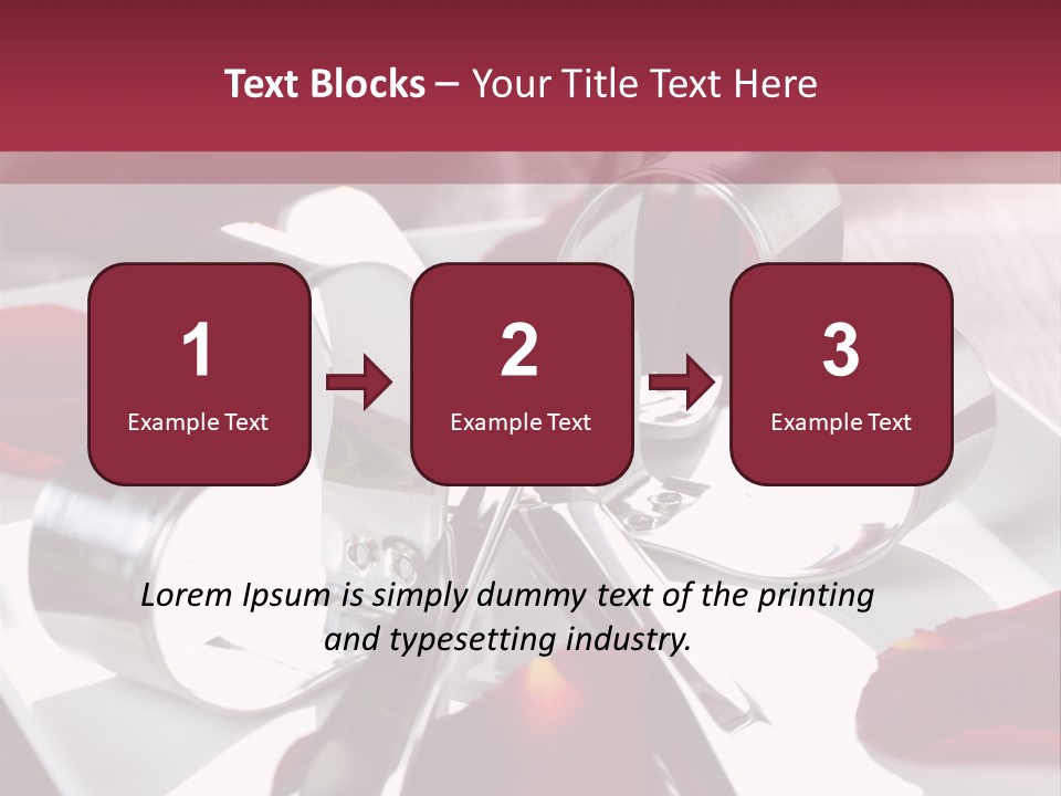 Holiday Tableware Symbol PowerPoint Template