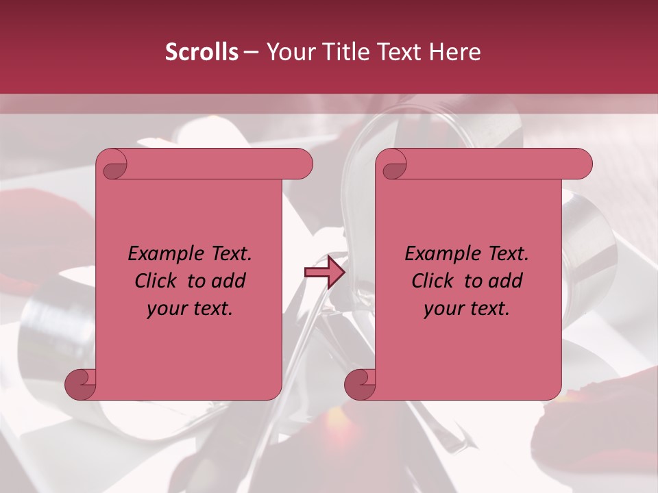 Holiday Tableware Symbol PowerPoint Template