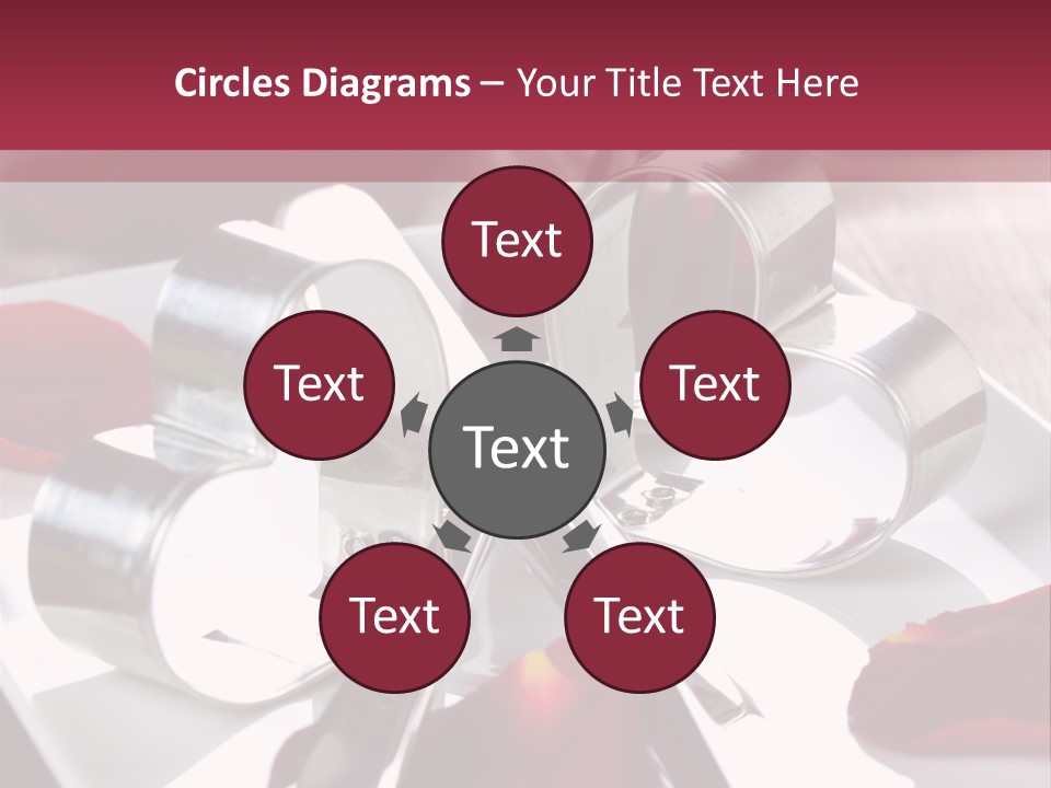 Holiday Tableware Symbol PowerPoint Template