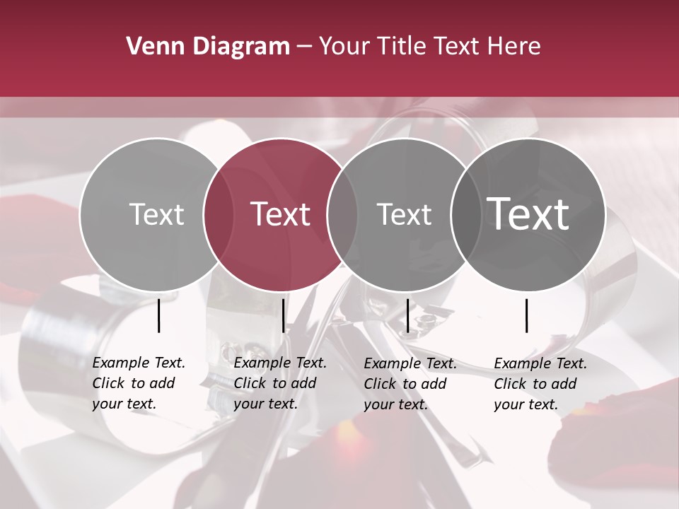 Holiday Tableware Symbol PowerPoint Template