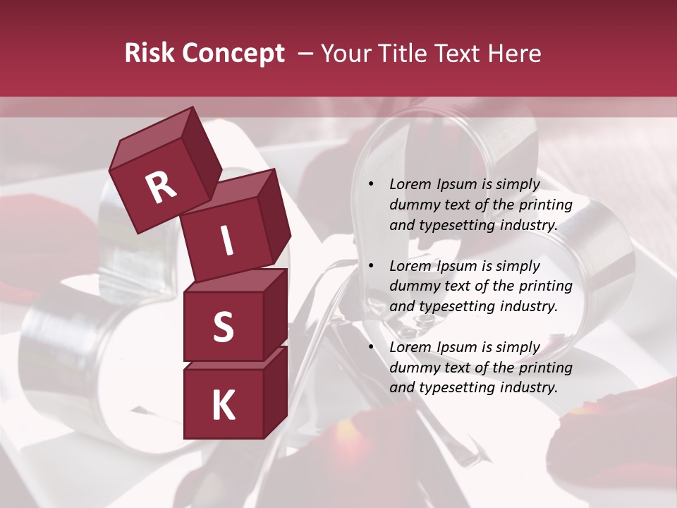 Holiday Tableware Symbol PowerPoint Template