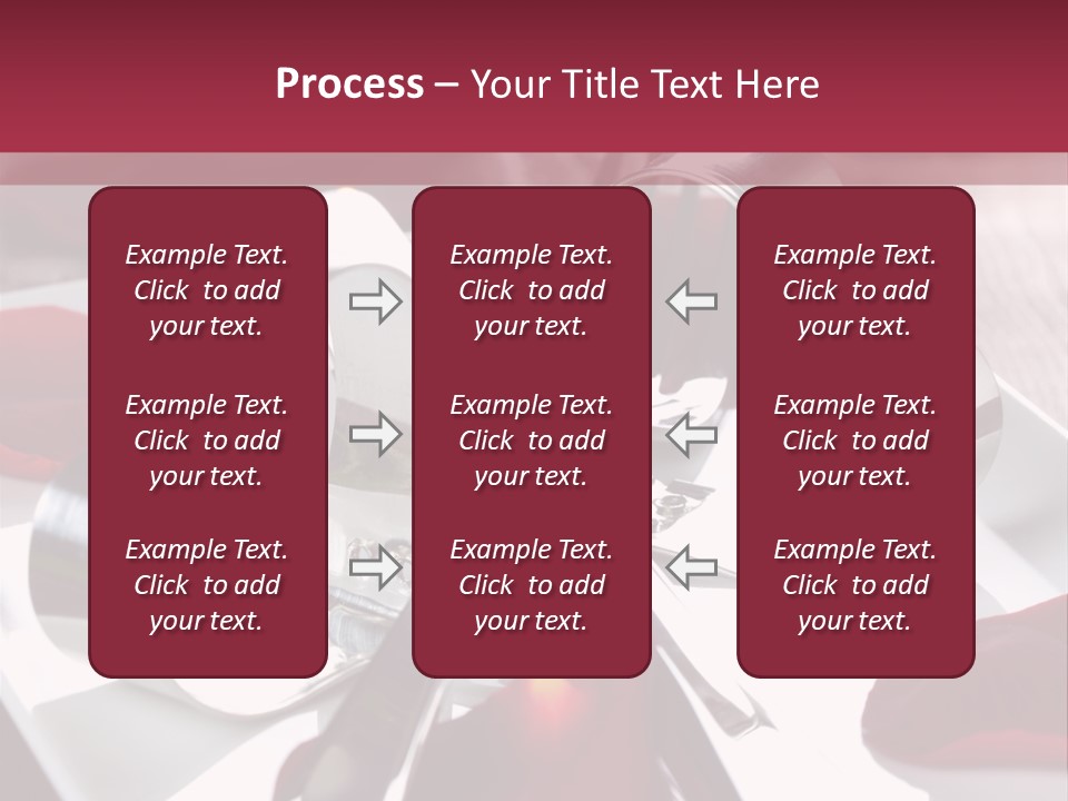 Holiday Tableware Symbol PowerPoint Template