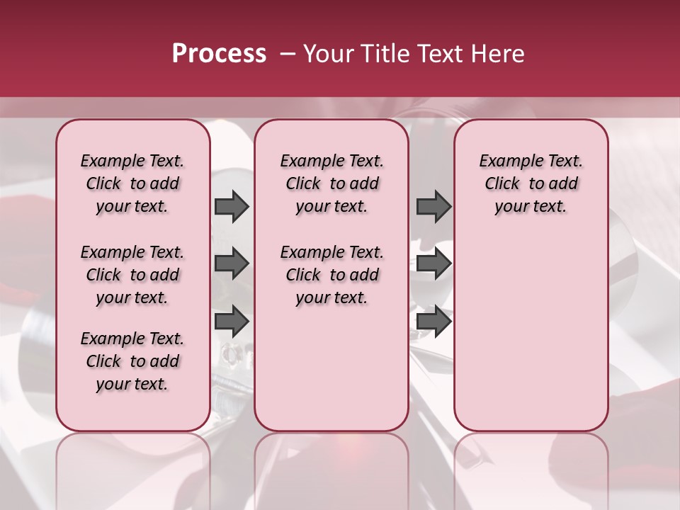 Holiday Tableware Symbol PowerPoint Template