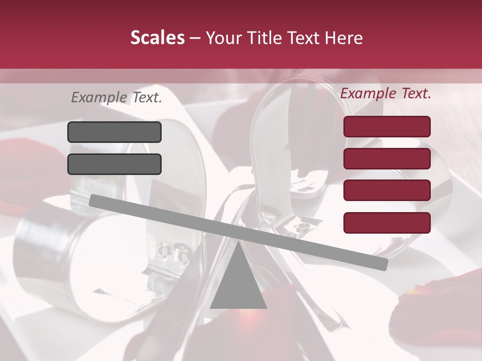 Holiday Tableware Symbol PowerPoint Template