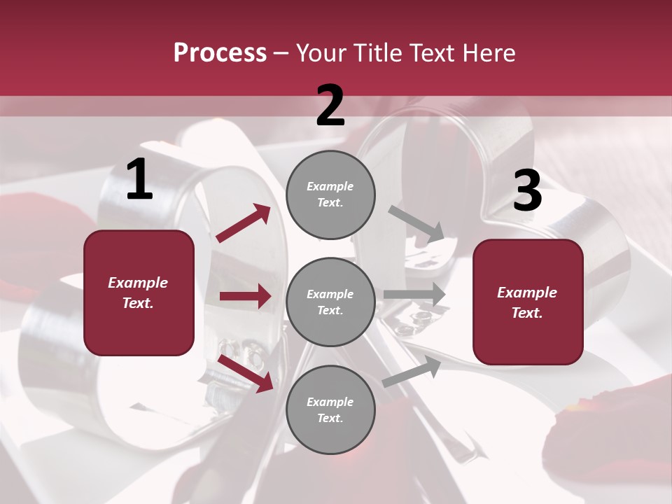 Holiday Tableware Symbol PowerPoint Template