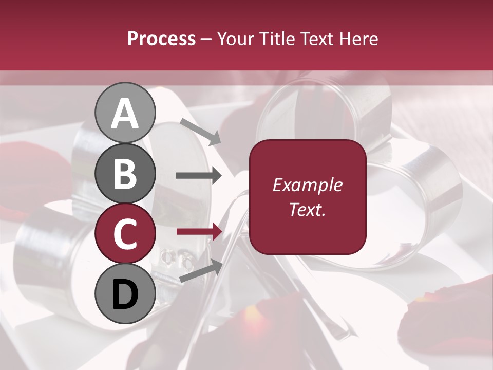 Holiday Tableware Symbol PowerPoint Template