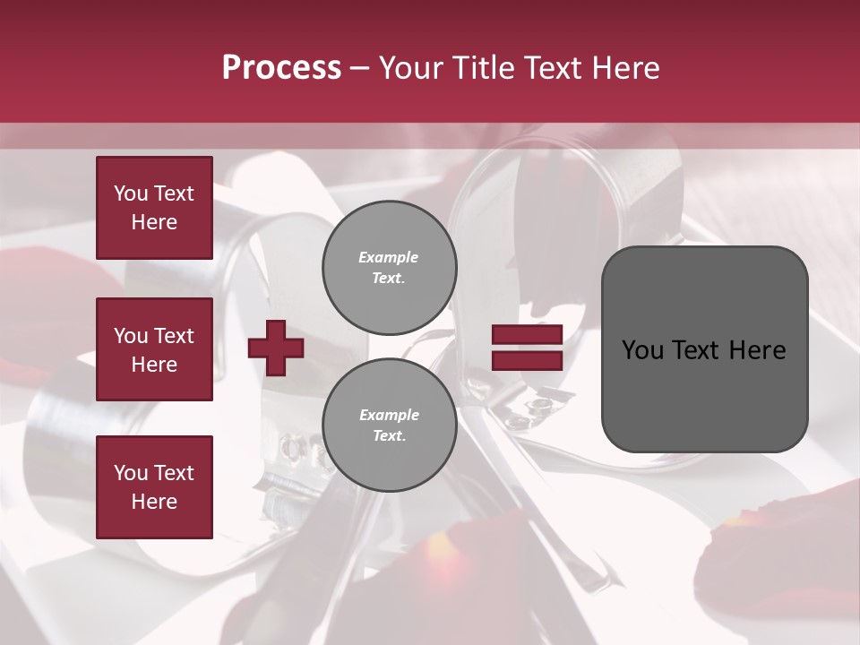 Holiday Tableware Symbol PowerPoint Template