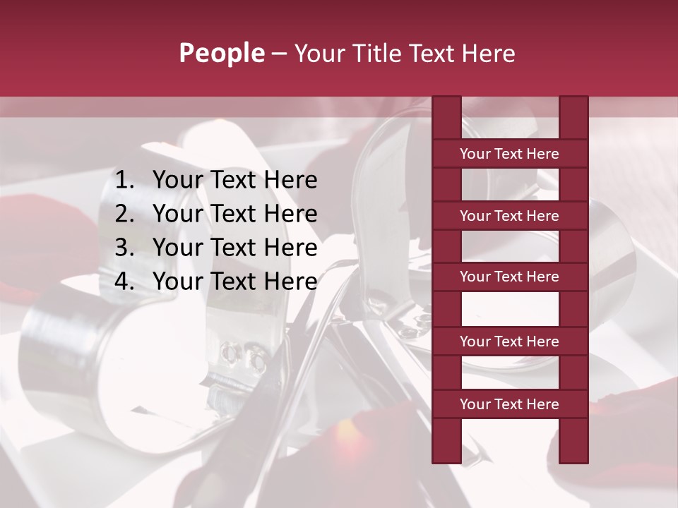 Holiday Tableware Symbol PowerPoint Template