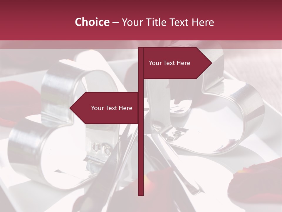 Holiday Tableware Symbol PowerPoint Template