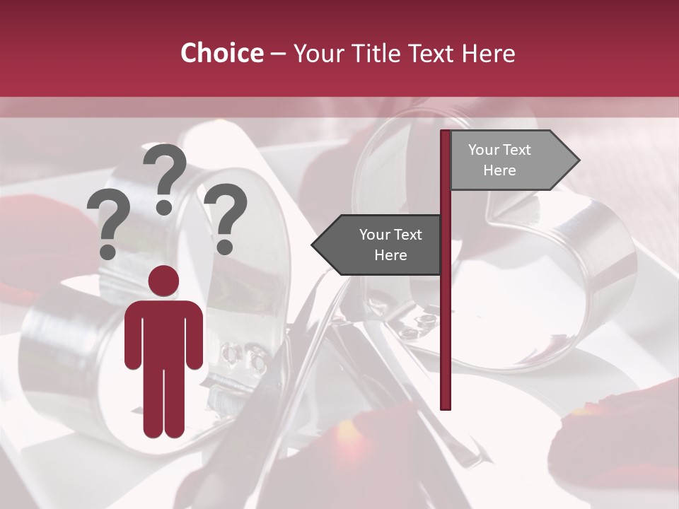 Holiday Tableware Symbol PowerPoint Template