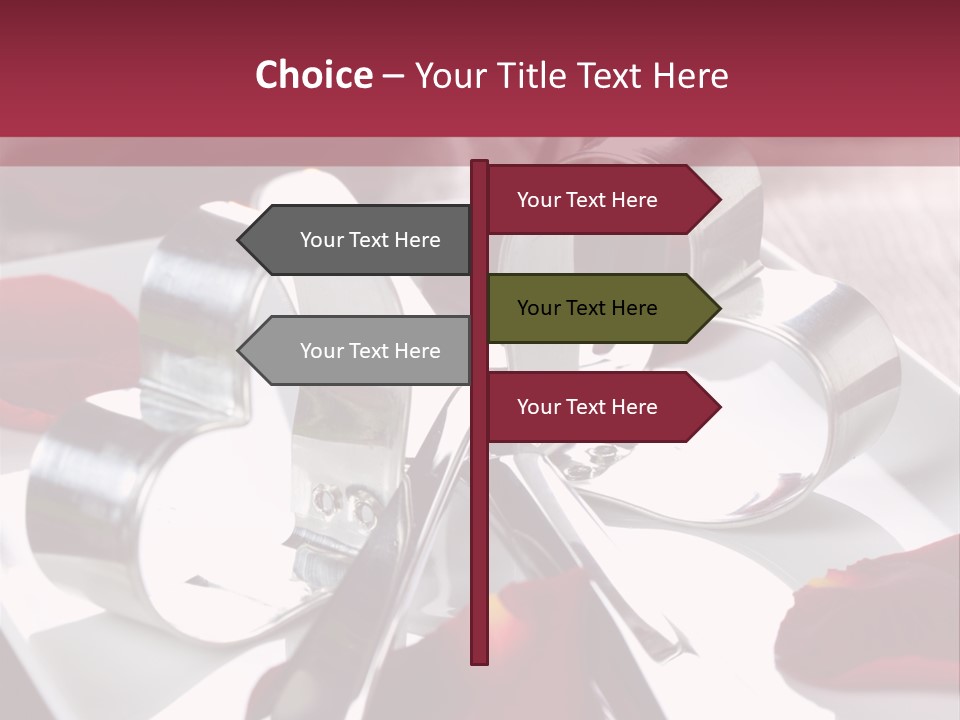 Holiday Tableware Symbol PowerPoint Template