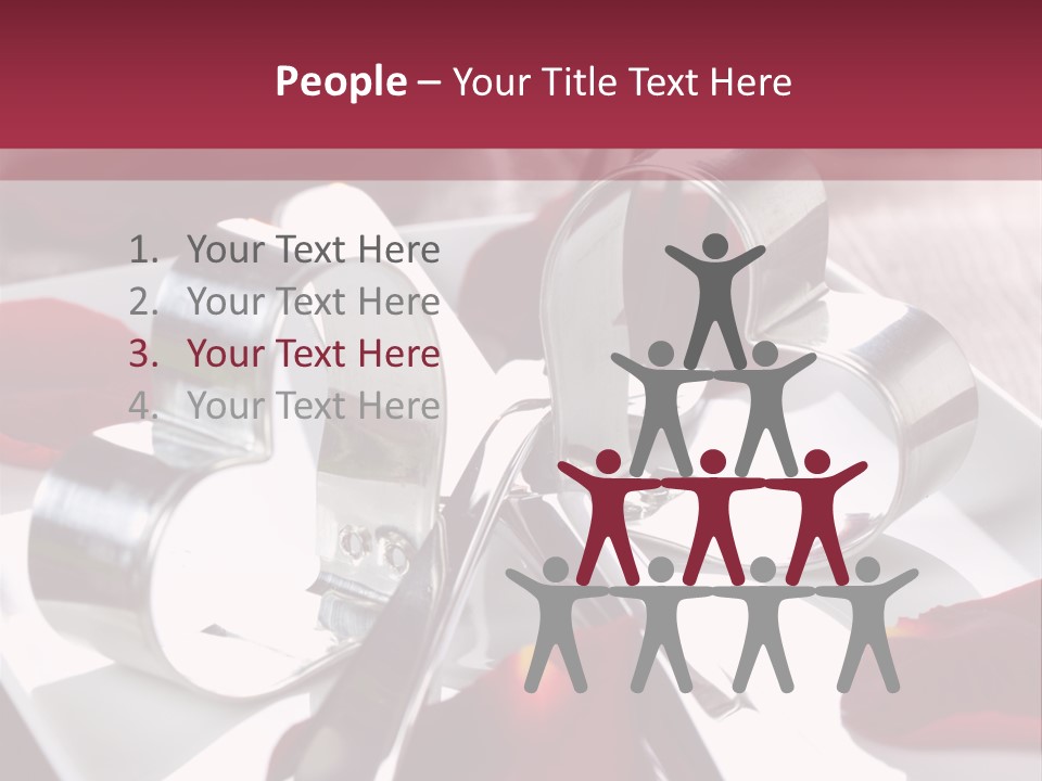 Holiday Tableware Symbol PowerPoint Template