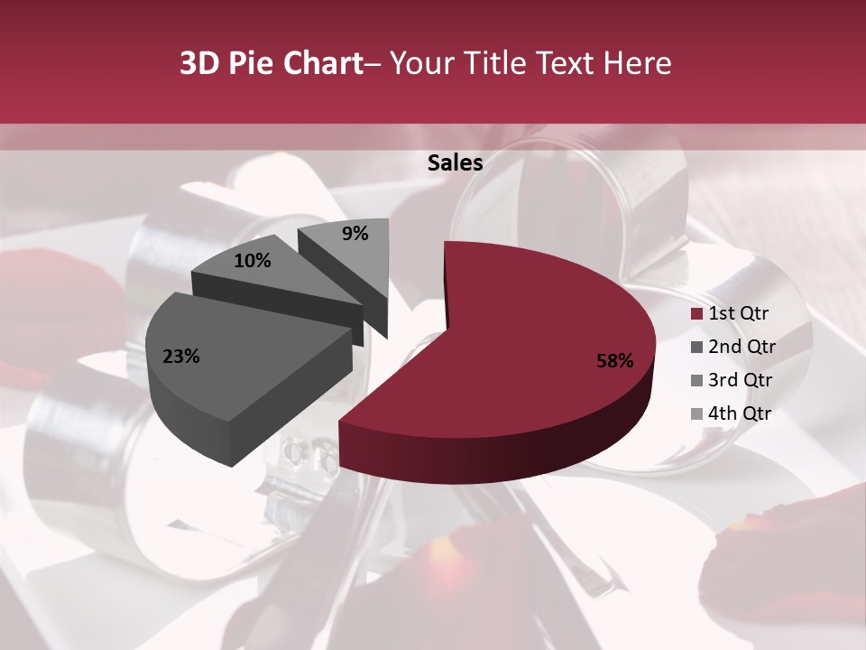 Holiday Tableware Symbol PowerPoint Template