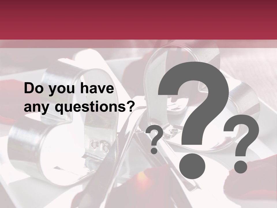 Holiday Tableware Symbol PowerPoint Template