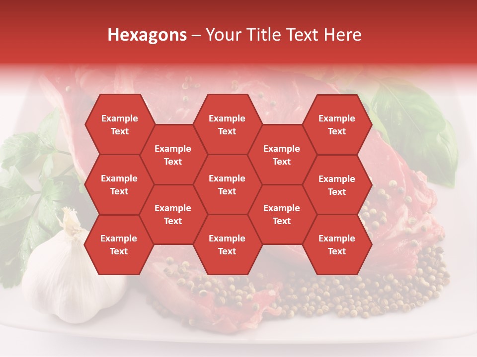 Plate Steak Butcher PowerPoint Template