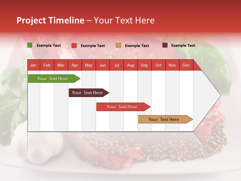 Plate Steak Butcher PowerPoint Template