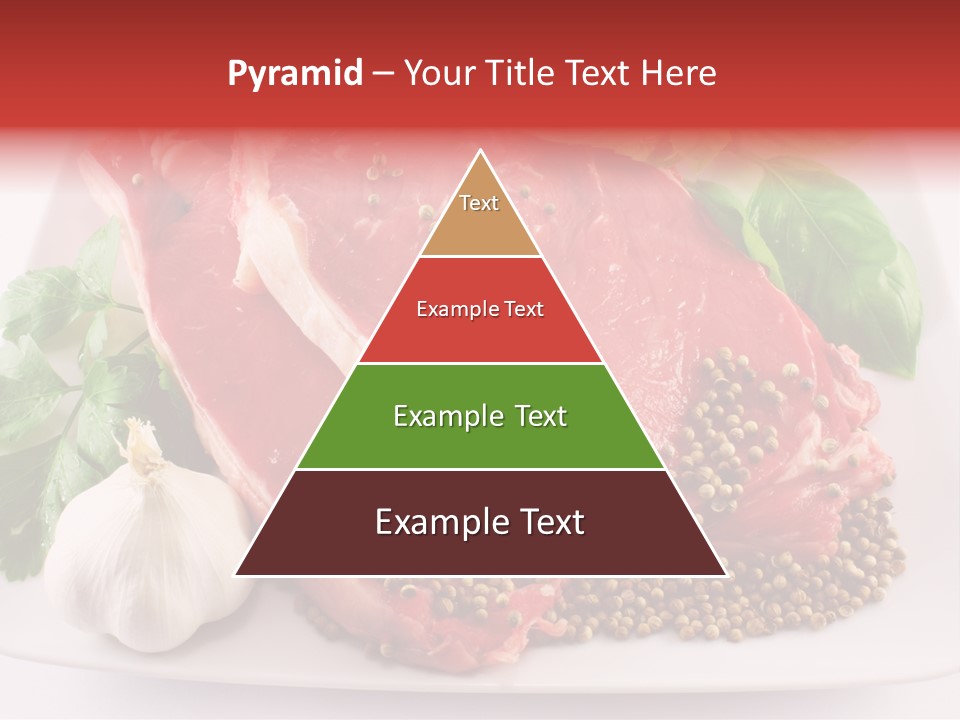 Plate Steak Butcher PowerPoint Template