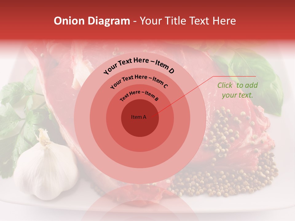 Plate Steak Butcher PowerPoint Template
