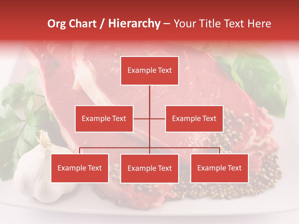 Plate Steak Butcher PowerPoint Template