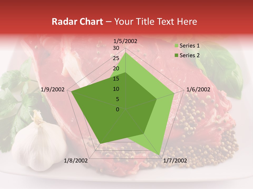 Plate Steak Butcher PowerPoint Template