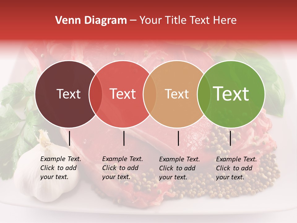 Plate Steak Butcher PowerPoint Template