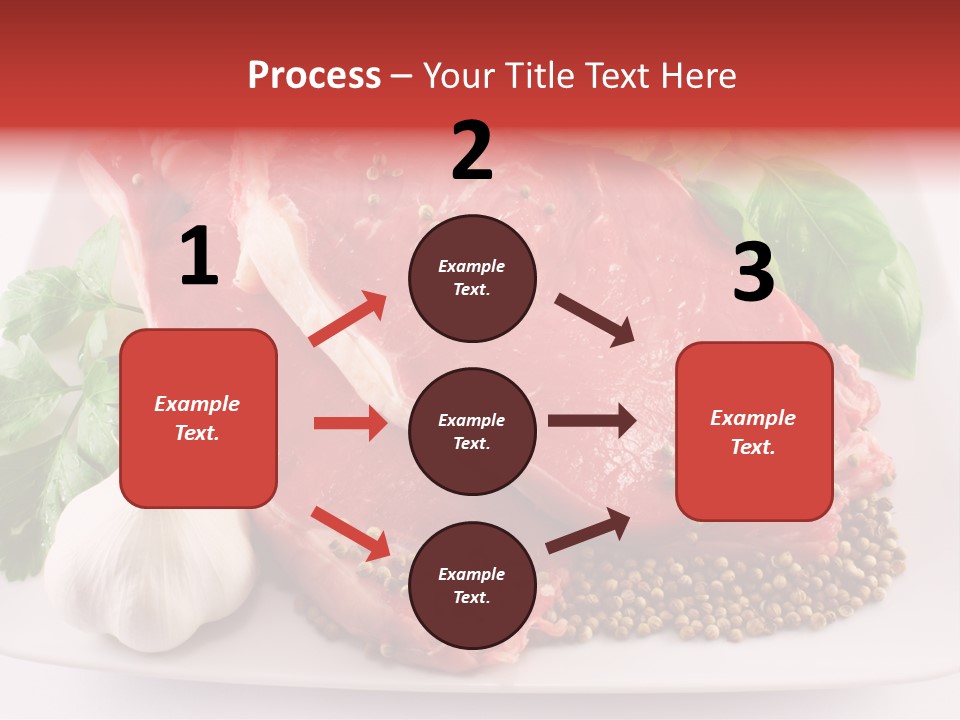 Plate Steak Butcher PowerPoint Template