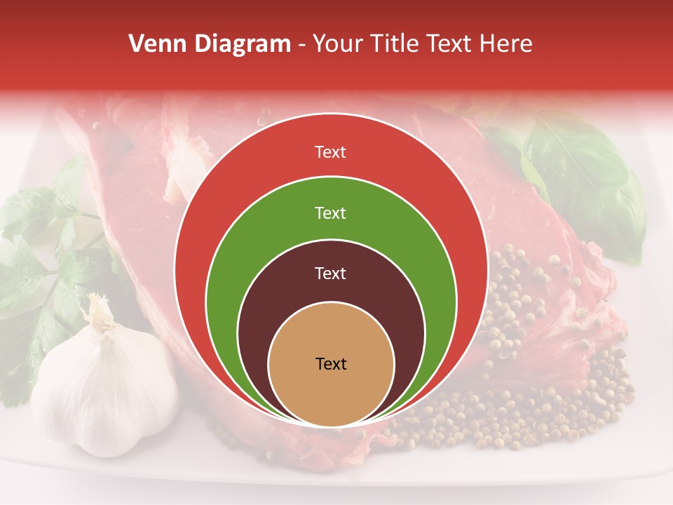 Plate Steak Butcher PowerPoint Template