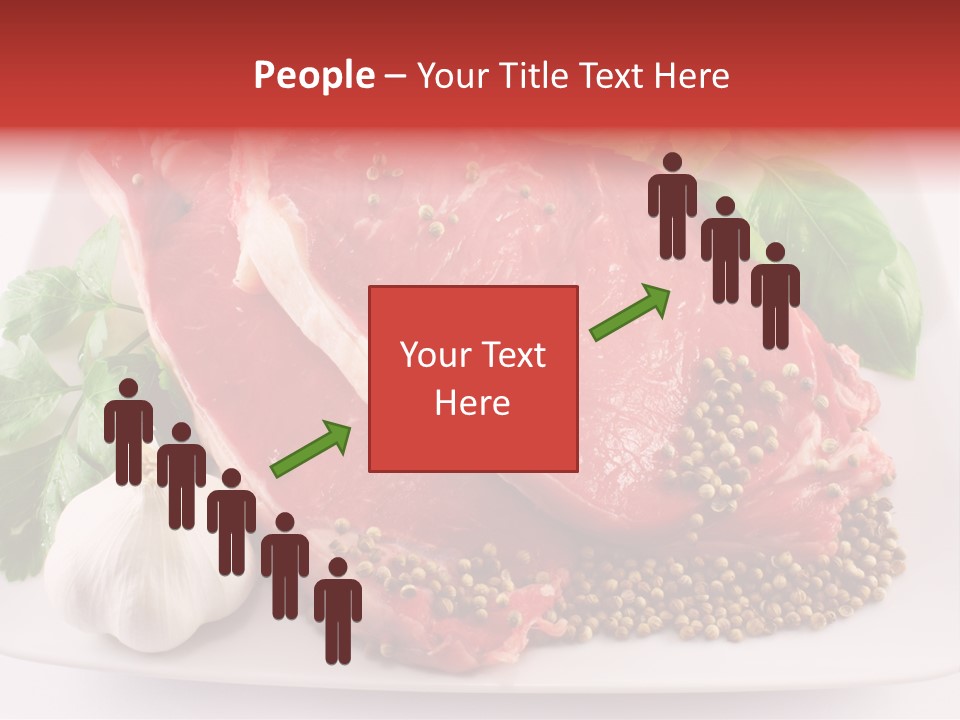 Plate Steak Butcher PowerPoint Template