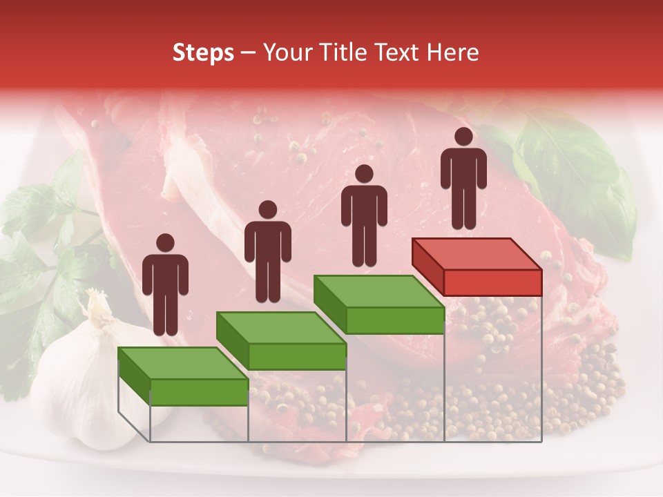 Plate Steak Butcher PowerPoint Template