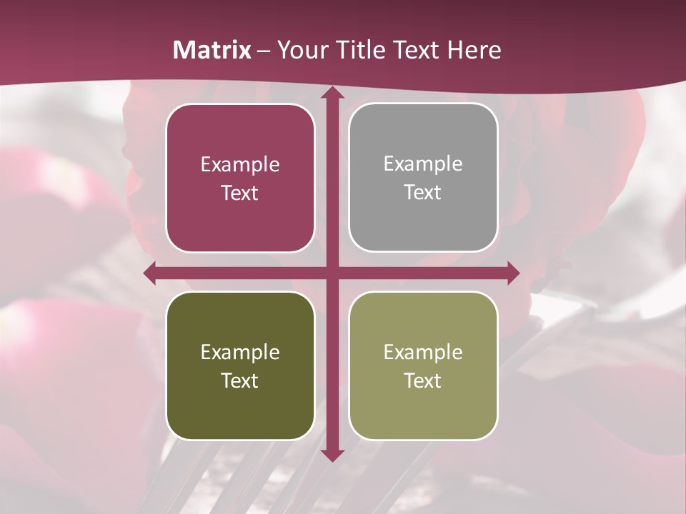 Card Enamoured Romantic PowerPoint Template