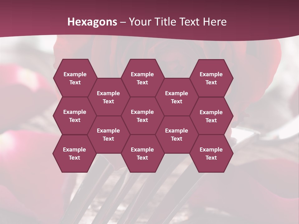 Card Enamoured Romantic PowerPoint Template