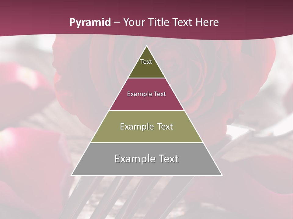 Card Enamoured Romantic PowerPoint Template