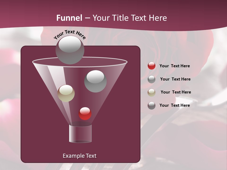 Card Enamoured Romantic PowerPoint Template