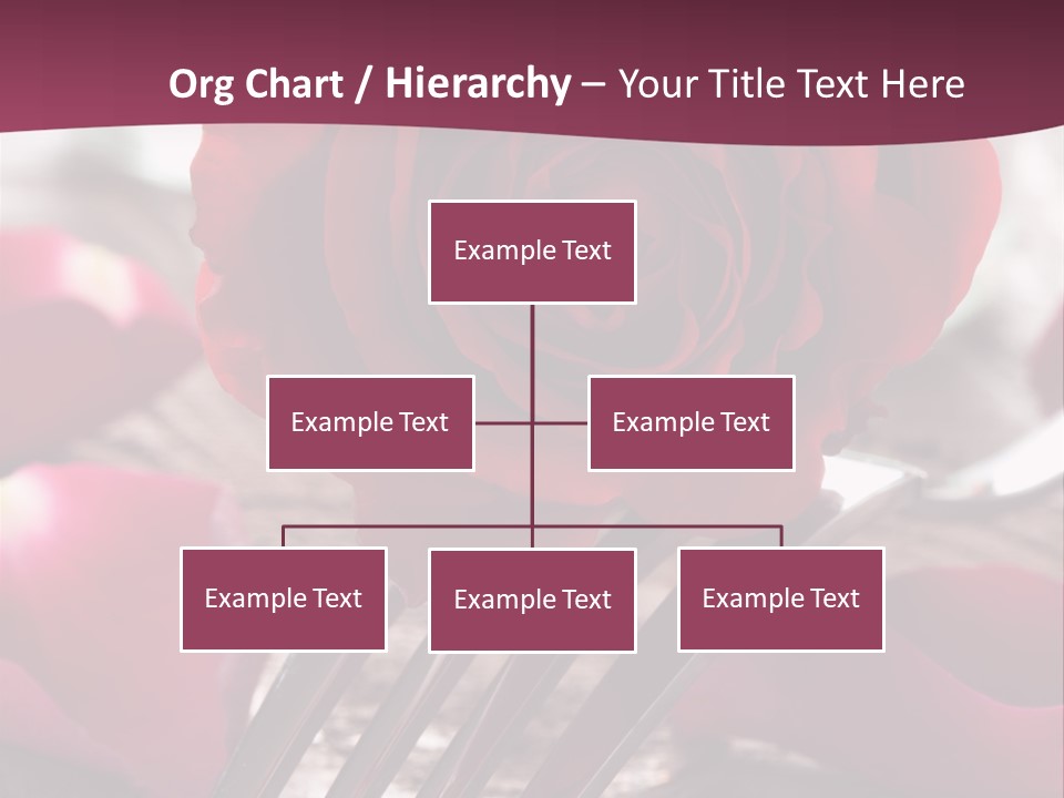 Card Enamoured Romantic PowerPoint Template